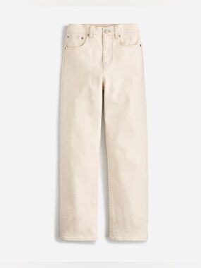 NWT MADEWELL 90s straight leg size 29 in cream colour